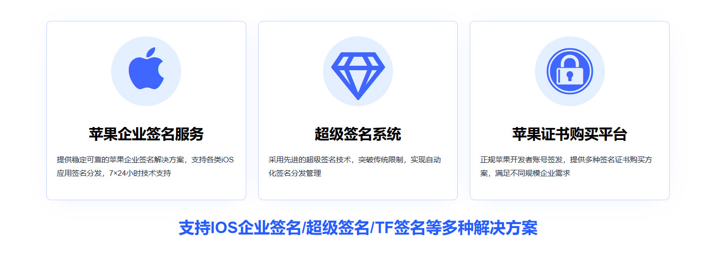 苹果签名平台_苹果ipa超级签名